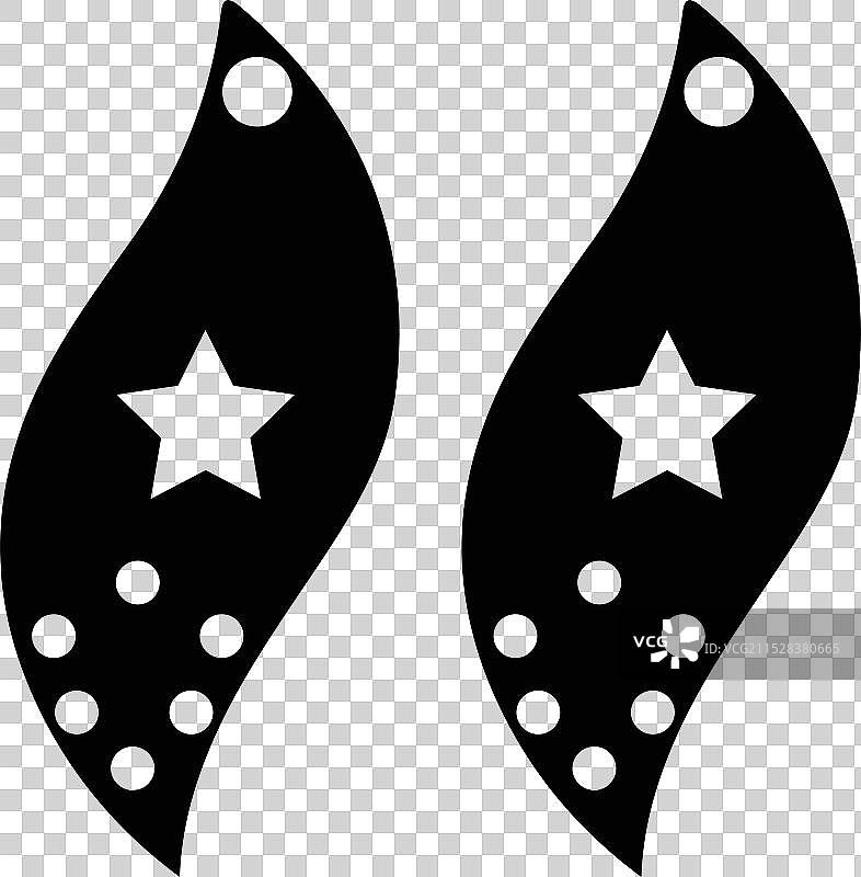 优雅的耳环设计 - 珠宝图片素材