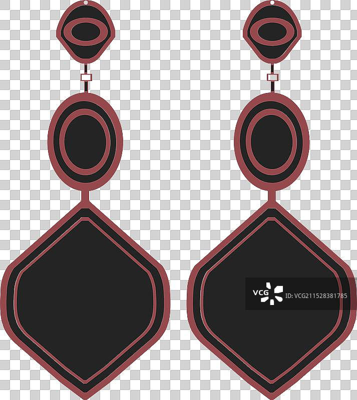 优雅的耳环设计 - 珠宝图片素材