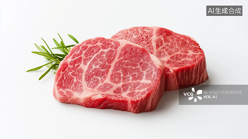 【AI数字艺术】美食主题海报——新鲜的牛肉图片素材