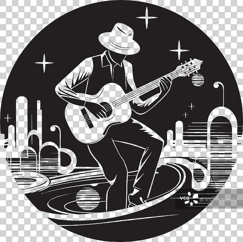 风化的马车与复古的旧损坏汽车图片素材