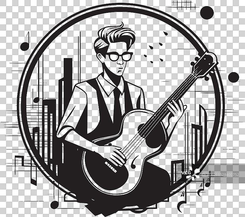 破旧的经典受损汽车标志，带有复古风格图片素材