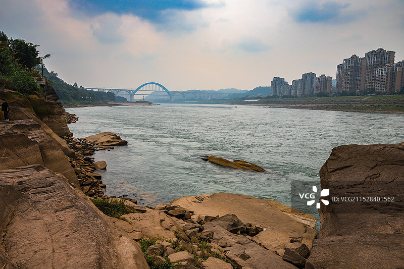 金沙江（拍摄于宜宾）图片素材