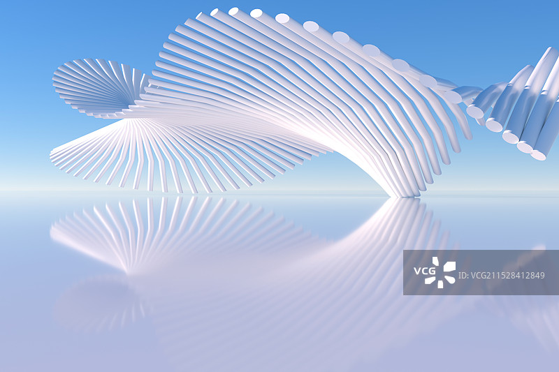 3D抽象图案全帧拍摄图片素材