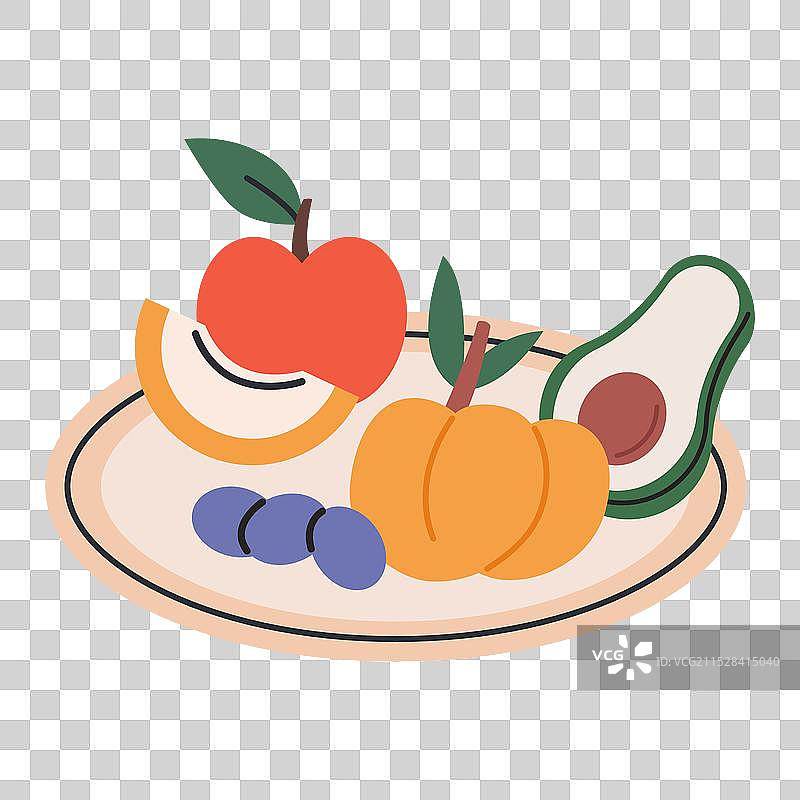 水果盘图片素材