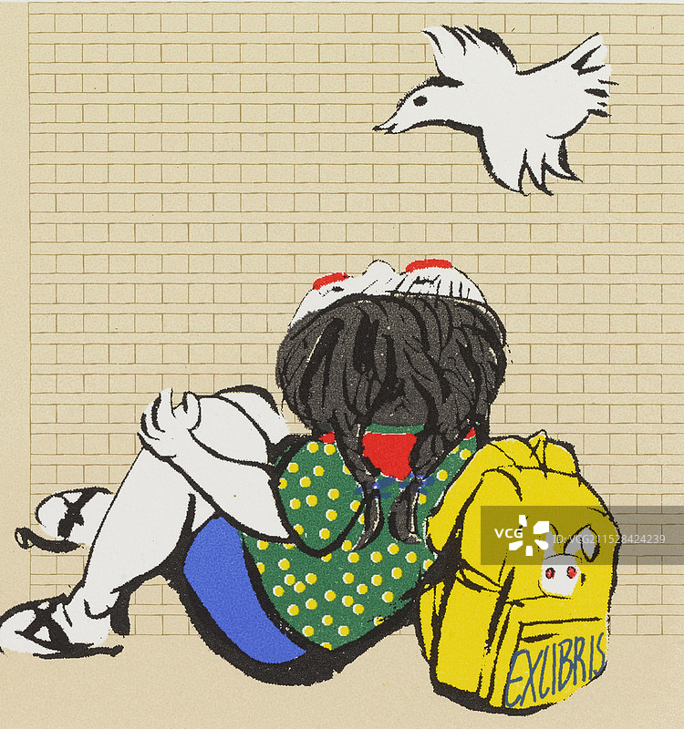 《黄蓓佳藏书》-藏书票图片素材