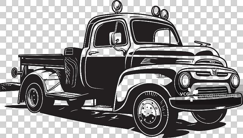 高速公路英雄，黑色图标，拖车城市救援者图片素材