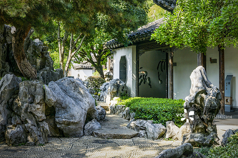 南京愚园胡家花园图片素材