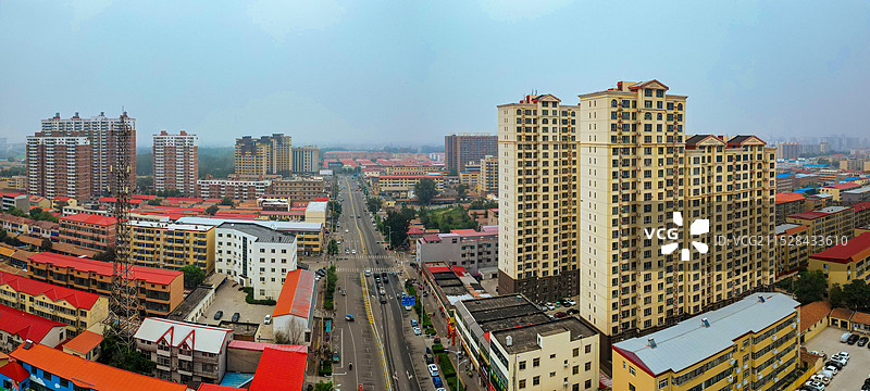 文安县 水景公园 体育场 廊坊 文化艺术中心 航拍图片素材