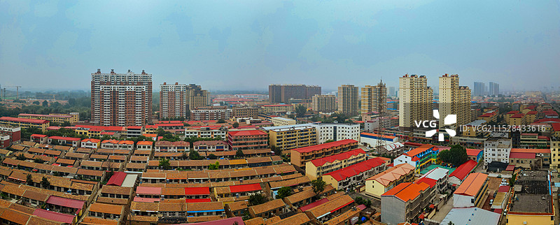 文安县 水景公园 体育场 廊坊 文化艺术中心 航拍图片素材