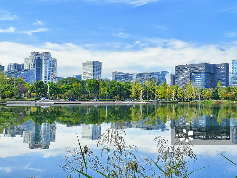 成都交子公园图片素材