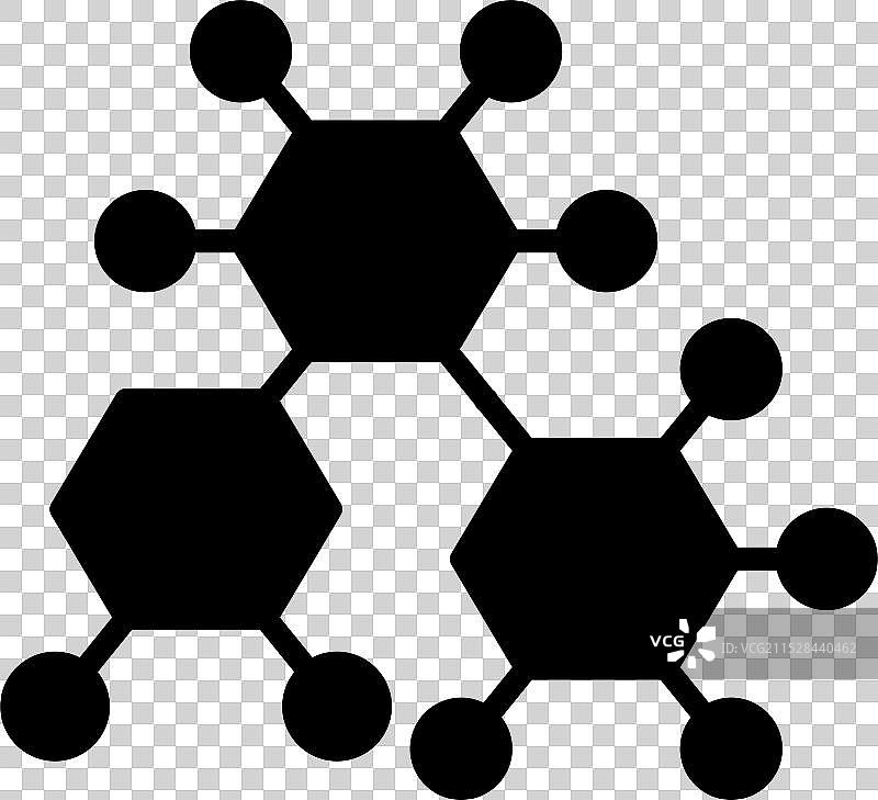 分子图标图片素材