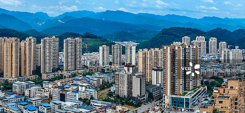 广元市 红星公园 澳源体育中心 万达 利州区 学府路 奥体大桥图片素材