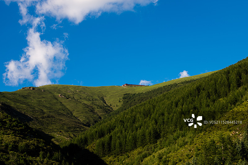 五台山南台顶，东台顶图片素材