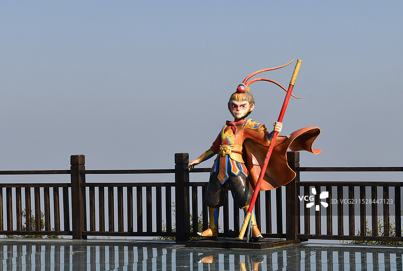 江苏连云港花果山孙悟空雕塑图片素材