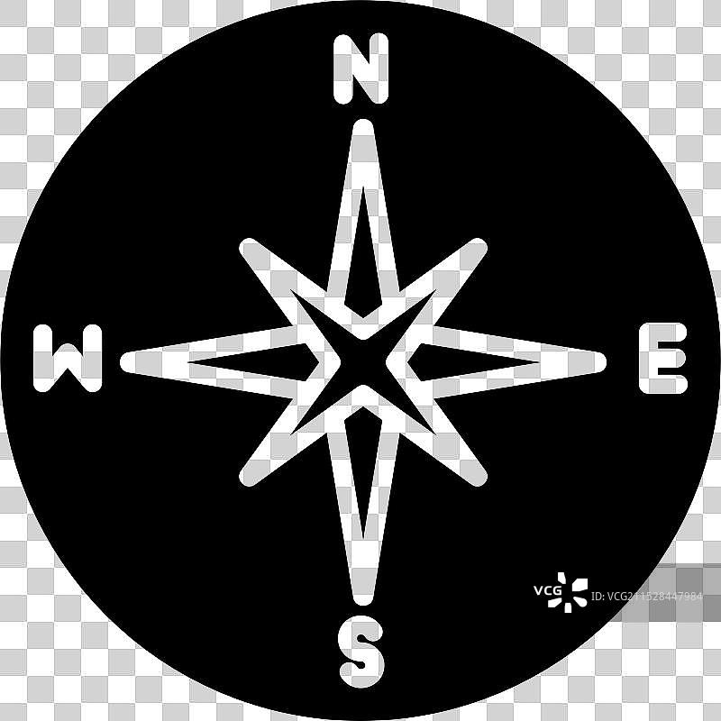 指南针图标图片素材