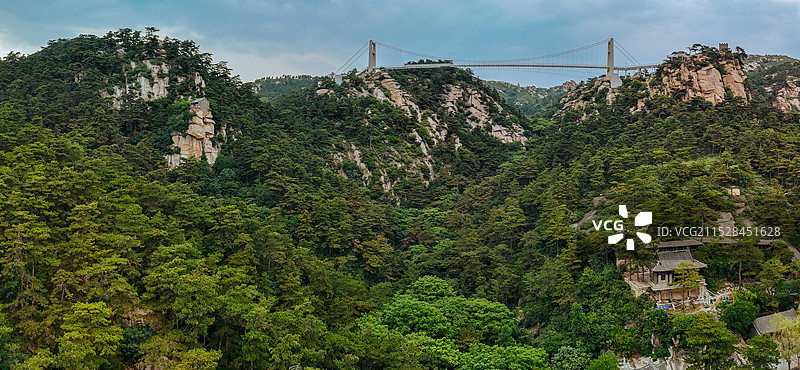 医巫闾山 北镇市 锦州 望海寺  双龙寺 航拍图片素材
