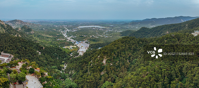 医巫闾山 北镇市 锦州 望海寺  双龙寺 航拍图片素材