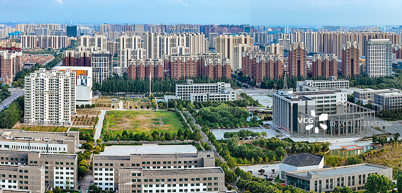 晋中市 图书馆 博物馆 万达 文华街 大学街 榆次区 大学城图片素材