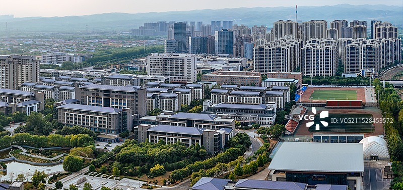 晋中市 图书馆 博物馆 万达 文华街 大学街 榆次区 大学城图片素材