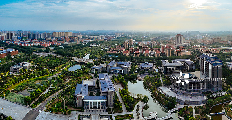 晋中市 图书馆 博物馆 万达 文华街 大学街 榆次区 大学城图片素材
