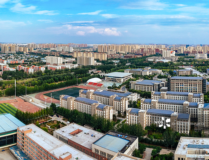 晋中市 图书馆 博物馆 万达 文华街 大学街 榆次区 大学城图片素材