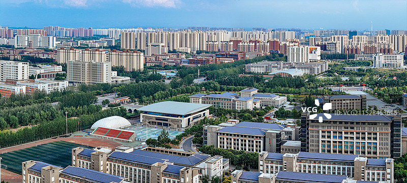 晋中市 图书馆 博物馆 万达 文华街 大学街 榆次区 大学城图片素材