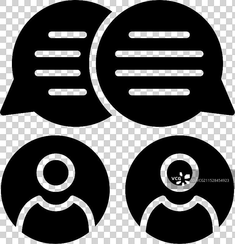 沟通图标图片素材