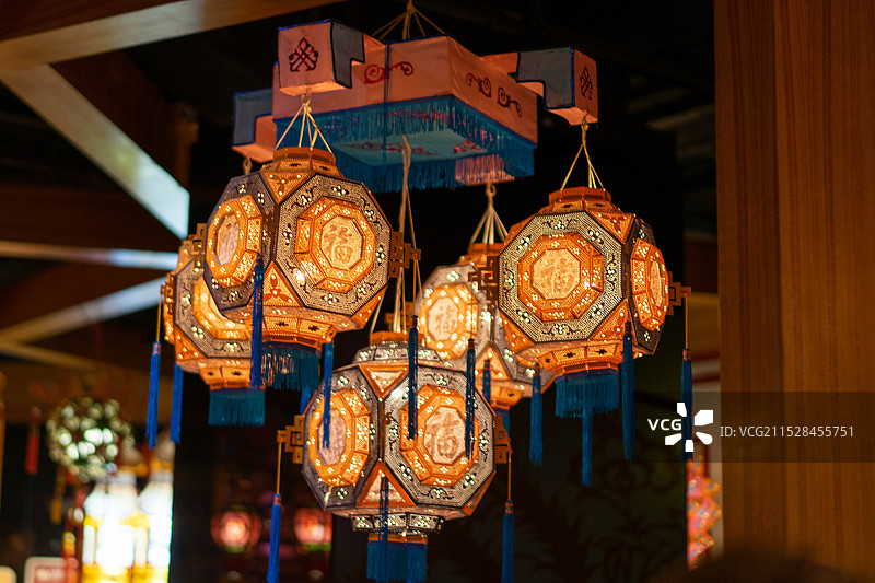 泉州非遗花灯图片素材