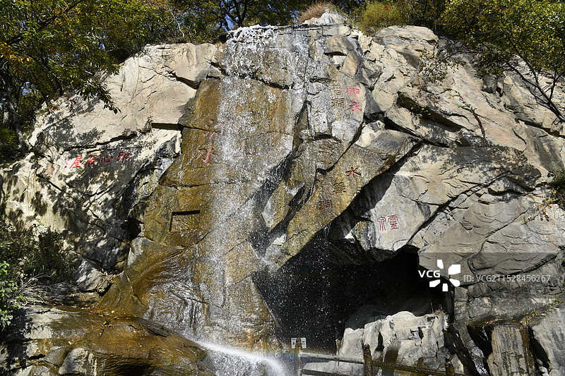 江苏连云港花果山水帘洞图片素材