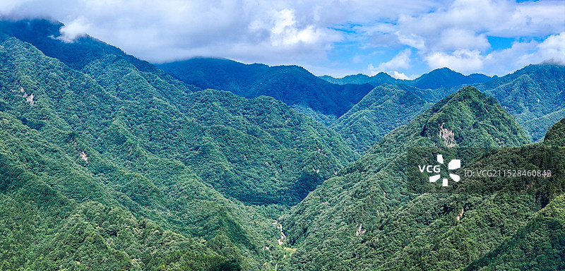 秦岭 西安 鄠邑区 朝阳沟 朱雀森林公园 首阳山 营盘沟图片素材