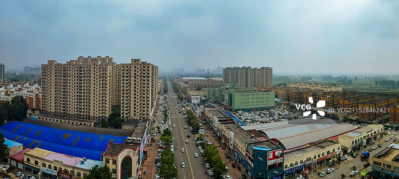 蠡县 保定市 文化公园 长瑞绿洲 永盛大街 航拍图片素材