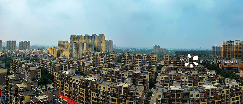 蠡县 保定市 文化公园 长瑞绿洲 永盛大街 航拍图片素材