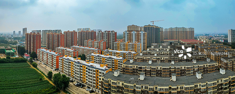 蠡县 保定市 文化公园 长瑞绿洲 永盛大街 航拍图片素材