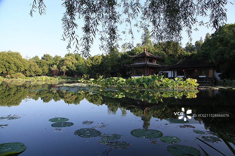 西湖、云栖竹径图片素材