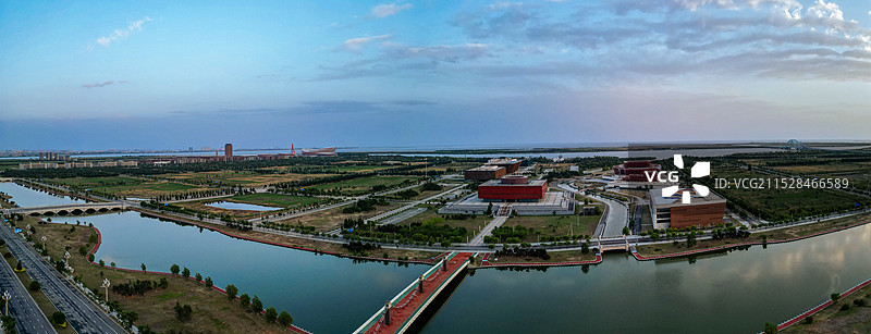 盘锦市 大湾区 奥体中心 启航广场 城市规划展览馆 辽东湾会议中心图片素材