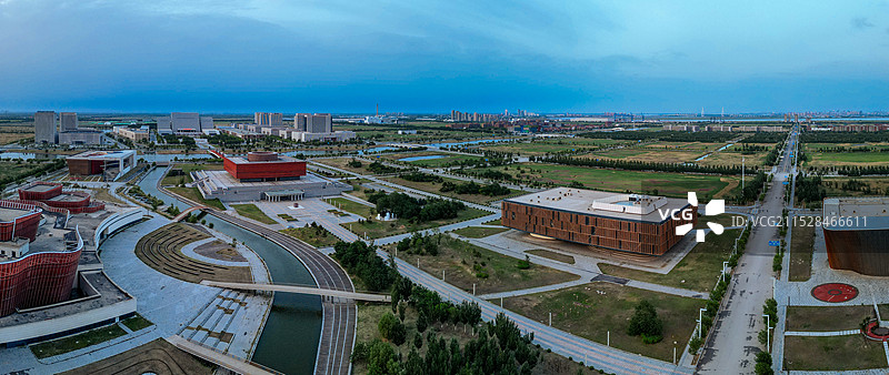 盘锦市 大湾区 奥体中心 启航广场 城市规划展览馆 辽东湾会议中心图片素材