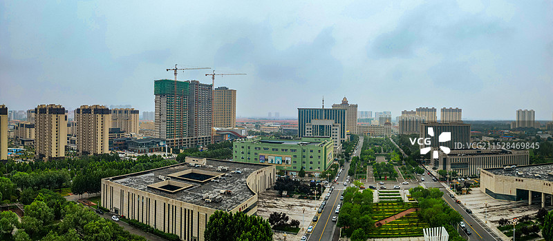 任丘市 市民广场 工人文化宫 悦都汇 枫林园 沧州图片素材