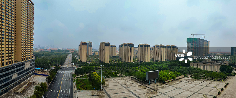 任丘市 市民广场 工人文化宫 悦都汇 枫林园 沧州图片素材