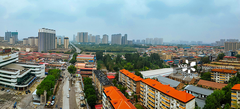 任丘市 市民广场 工人文化宫 悦都汇 枫林园 沧州图片素材