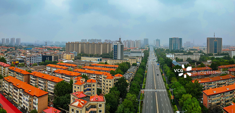 任丘市 市民广场 工人文化宫 悦都汇 枫林园 沧州图片素材