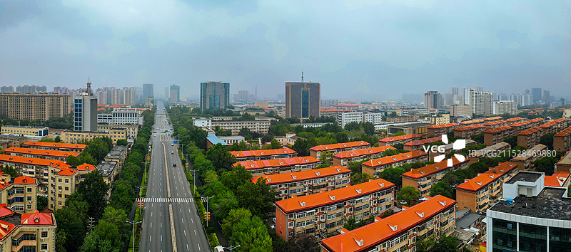 任丘市 市民广场 工人文化宫 悦都汇 枫林园 沧州图片素材