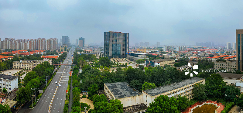 任丘市 市民广场 工人文化宫 悦都汇 枫林园 沧州图片素材