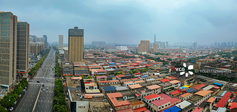 任丘市 市民广场 工人文化宫 悦都汇 枫林园 沧州图片素材