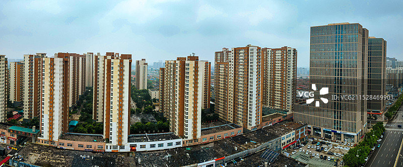 任丘市 市民广场 工人文化宫 悦都汇 枫林园 沧州图片素材