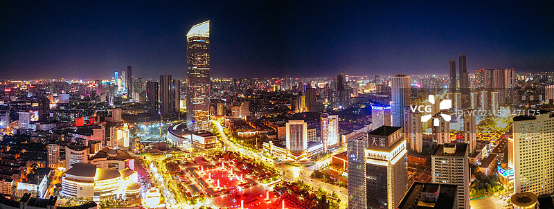 沈阳 惠工广场 新地中心 方圆大厦 智慧大厦 市府广场图片素材