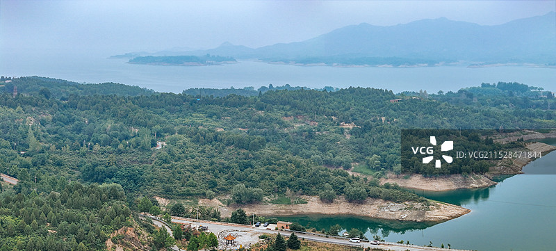 西柏坡 纪念馆 胜利广场 岗南水库 红色地标 革命圣地图片素材