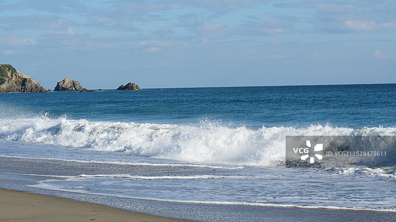 太平洋沿岸 日本爱知县三河渥美半岛恋路海浜图片素材