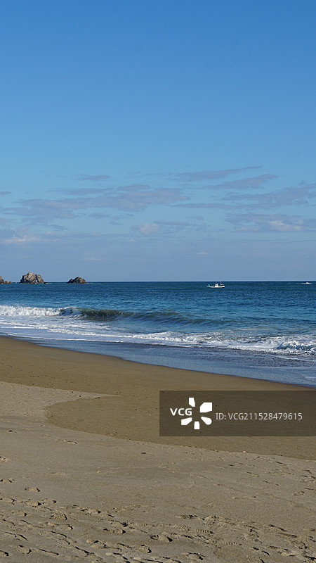 太平洋沿岸 日本爱知县三河渥美半岛恋路海浜图片素材