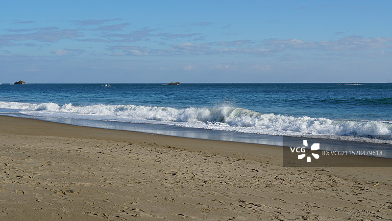 太平洋沿岸 日本爱知县三河渥美半岛恋路海浜图片素材