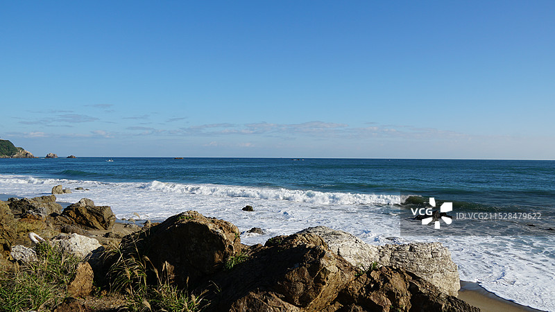 太平洋沿岸 日本爱知县三河渥美半岛恋路海浜图片素材